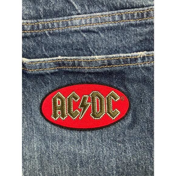 Lucky Legend Brand ACDC Distressed Mom High Rise Denim Shorts Size 14/32 - Picture 5 of 7